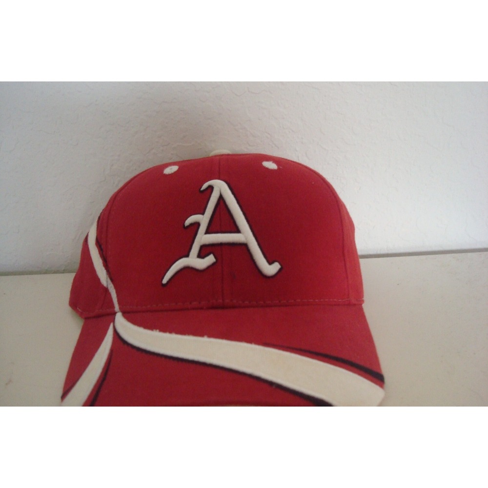 ARKANSAS RAZORBACKS‎ STARTER  beach golf STRAPBACK  DEADSTOCK HAT CAP VINTAGE D4